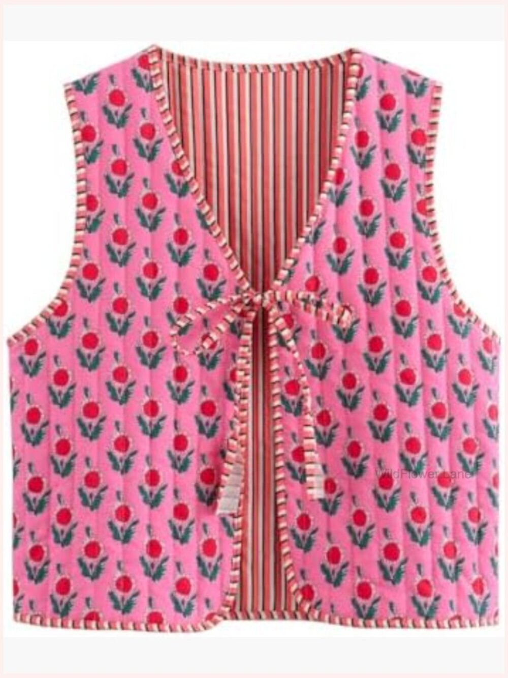 Y2K Floral Aesthetic Vest Cottagecore Sweater Kawaii Fairycore Cute Japanese